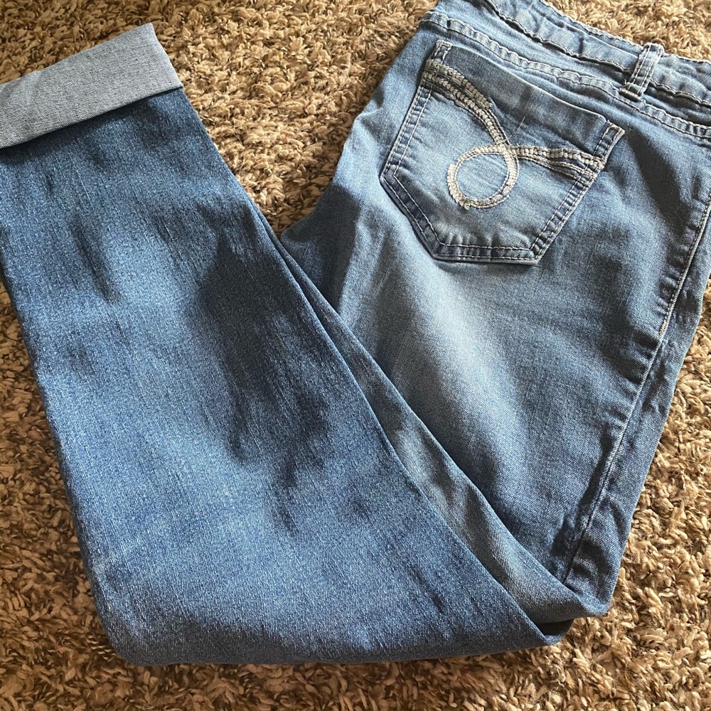 Skinny cropped jean